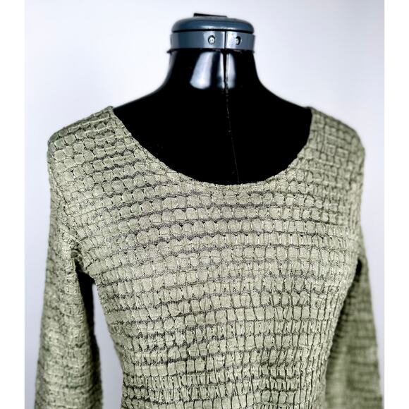 Rafael Olive Green Top - Picture 4 of 7